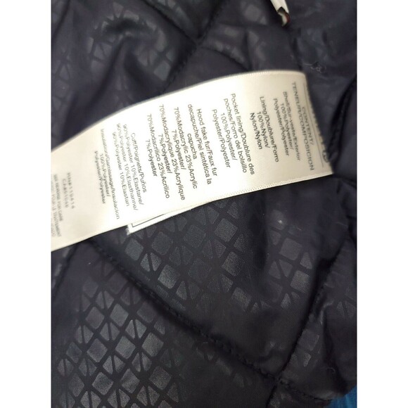 Merrell Xdry Waterproof Rain Jacket Coat Women's Size XS Blue Select Dry - Picture 8 of 9